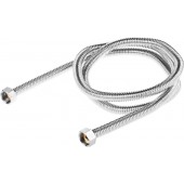 Подводка сильфонная из нержавеющей стали, для воды, г/г (гайка-гайка), 1/2", 1,5м, ЗУБР 51011-G/G-150