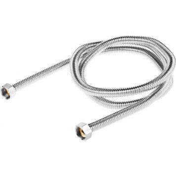 51011-G/G-150 | Подводка сильфонная из нержавеющей стали, для воды, г/г (гайка-гайка), 1/2", 1,5м, ЗУБР ЭКСПЕРТ-0