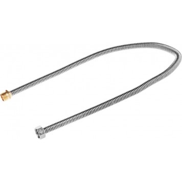 51011-G/S-080 | Подводка сильфонная из нержавеющей стали, для воды, г/ш (гайка-штуцер), 1/2", 0,8м, ЗУБР ЭКСПЕРТ-0