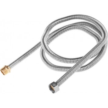 51011-G/S-150 | Подводка сильфонная из нержавеющей стали, для воды, г/ш (гайка-штуцер), 1/2", 1,5м, ЗУБР ЭКСПЕРТ-0