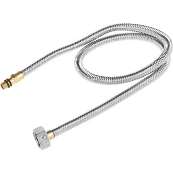 51012-080 | Подводка сильфонная из нержавеющей стали, для смесителя, укороченная, г/ш (гайка-штуцер), 1/2", 0,8м, ЗУБР ЭКСПЕРТ-0