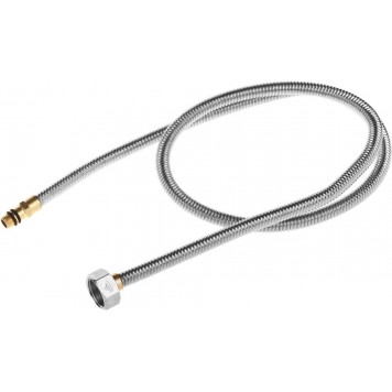 51012-100 | Подводка сильфонная из нержавеющей стали, для смесителя, укороченная, г/ш (гайка-штуцер), 1/2", 1,0м, ЗУБР ЭКСПЕРТ-0