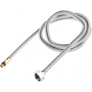 51012-120 | Подводка сильфонная из нержавеющей стали, для смесителя, укороченная, г/ш (гайка-штуцер), 1/2", 1,2м, ЗУБР ЭКСПЕРТ-0
