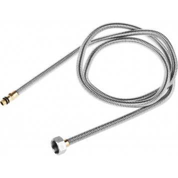51012-150 | Подводка сильфонная из нержавеющей стали, для смесителя, укороченная, г/ш (гайка-штуцер), 1/2", 1,5м, ЗУБР ЭКСПЕРТ-0