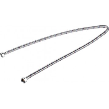 51015-G/G-100 | Подводка гибкая для воды, оплетка из нержавеющей стали, г/г 1/2" - 1м, STAYER-0