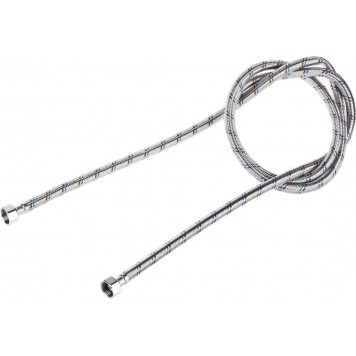 51015-G/G-200 | Подводка гибкая для воды, оплетка из нержавеющей стали, г/г 1/2" - 2м, STAYER-0