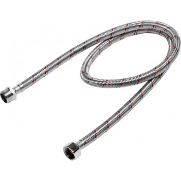 51015-G/S-100 | Подводка гибкая для воды, оплетка из нержавеющей стали, г/ш 1/2" - 1м, STAYER-0