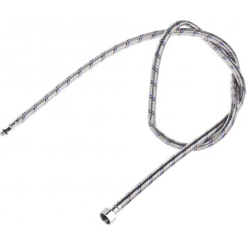 51016-150 | Подводка гибкая для воды к смесителям, оплетка из нерж стали, укороченная, г/ш 1/2" - 1,5м, STAYER-0