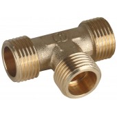 Тройник латунь, ш/ш/ш, 1/2", GENERAL FITTINGS 51054-1/2