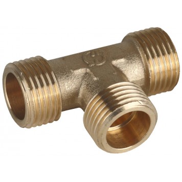 51054-1/2 | Тройник латунь, ш/ш/ш, 1/2", GENERAL FITTINGS-0