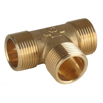 51054-3/4 | Тройник латунь, ш/ш/ш, 3/4", GENERAL FITTINGS-0