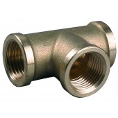 Тройник латунь, г/г/г, 1/2", GENERAL FITTINGS 51055-1/2