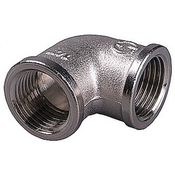 51071-G/G-1/2 | Уголок никелированная латунь, г/г, 1/2", GENERAL FITTINGS-0