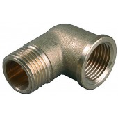 Уголок латунь, г/ш, 1/2", GENERAL FITTINGS 51073-G/S-1/2