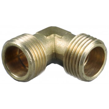 51073-S/S-1/2 | Уголок латунь, ш/ш, 1/2", GENERAL FITTINGS-0