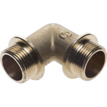 51074-G/S-3/4 | Уголок с упором, латунь, г/ш, 3/4", GENERAL FITTINGS-0