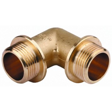 51074-S/S-1/2 | Уголок с упором, латунь, ш/ш, 1/2", GENERAL FITTINGS-0