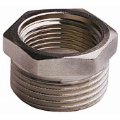 Футорка никелированная латунь, 1/2" х 3/8", GENERAL FITTINGS 51081-1/2-3/8