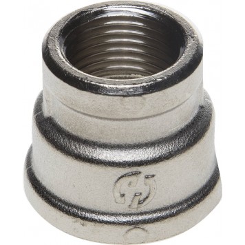 51092-1/2-3/4 | Муфта переходная, никелированная латунь, 1/2"-3/4", GENERAL FITTINGS-0