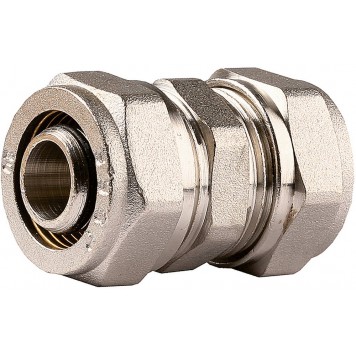 51400-20 | Муфта соединительная, цанга-цанга, 20х2,0, никель, ЗУБР-0