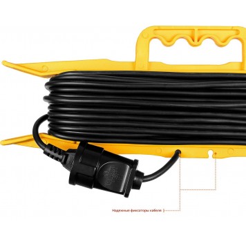 55018-50_z01 | Удлинитель на рамке "MF 207", 50 м, 2200 Вт, 1 гнездо, ПВС 2х0,75 мм2, STAYER-6