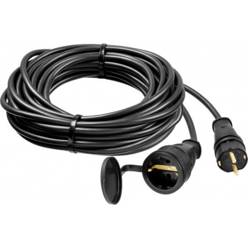 55026-10 | Удлинитель-шнур RC 315, 10 м, 3700 Вт, 1 гнездо, IP44, КГ 3х1,5 мм2, STAYER-0