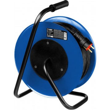 55080-50 | Удлинитель на катушке КГ 315, 50 м, 3700 Вт, 4 гнезда, IP44, КГ 3х1,5 кв мм, ЗУБР ПРОФЕССИОНАЛ-5