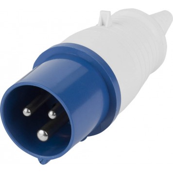 55250-016-3 | Вилка переносная, 16A, 250B, 6ч, ЗУБР МАСТЕР-0