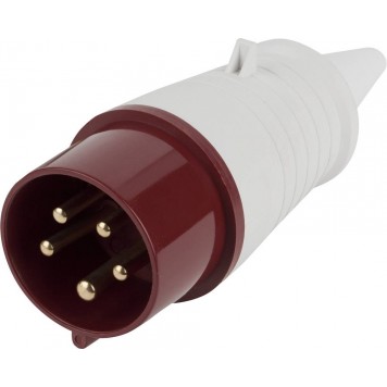 55250-016-5 | Вилка переносная, 16A, 400B, 6ч, ЗУБР МАСТЕР-0