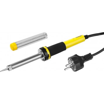 55300-30 | Паяльник с двухкомпонентной рукояткой и долговечным жалом, PROTerm, в комплекте (припой и подставка), 30 Вт, конус, STAYER PROFI-0