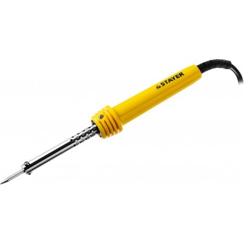 55305-30 | Паяльник с пластмассовой рукояткой, жало - конус, 30 Вт, STAYER MAXTERM-0