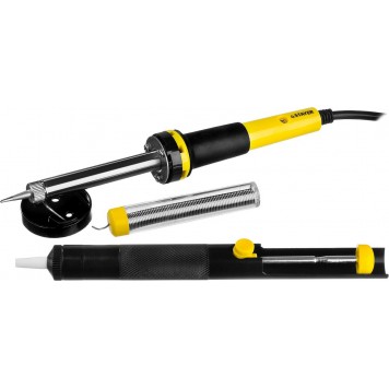 55316-40-H4 | Набор для паяльных работ, 55300 +шприц + подставка + припой, 40 Вт, STAYER PROFI-3