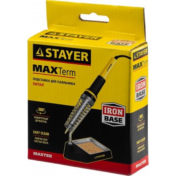 55319 | Подставка для паяльников литая, STAYER MASTER-1