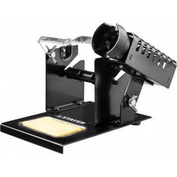 55321 | Подставка для паяльников штампованная, с держателем для катушек с припоем, STAYER MASTER-3