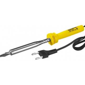 55330-100 | Паяльник с пластмассовой рукояткой и долговечным жалом, 100 Вт, клин, STAYER STANDARD-0