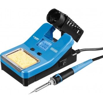 55334 | Паяльная станция цифровая с ЖК дисплеем, диапазон 160-550°C, 48Вт, ЗУБР ПРОФЕССИОНАЛ-0