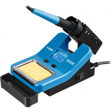 55334 | Паяльная станция цифровая с ЖК дисплеем, диапазон 160-550°C, 48Вт, ЗУБР ПРОФЕССИОНАЛ-4