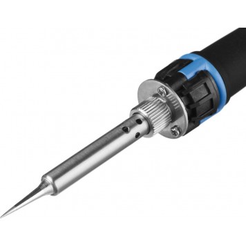 55334 | Паяльная станция цифровая с ЖК дисплеем, диапазон 160-550°C, 48Вт, ЗУБР ПРОФЕССИОНАЛ-6