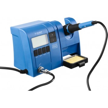 55335 | Паяльная станция цифровая с ЖК дисплеем, керамический нагреватель, диапазон 150-450°C, 48Вт, ЗУБР ПРОФЕССИОНАЛ-7