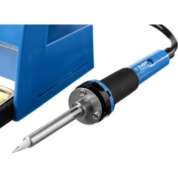 55335 | Паяльная станция цифровая с ЖК дисплеем, керамический нагреватель, диапазон 150-450°C, 48Вт, ЗУБР ПРОФЕССИОНАЛ-8