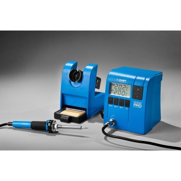 55335 | Паяльная станция цифровая с ЖК дисплеем, керамический нагреватель, диапазон 150-450°C, 48Вт, ЗУБР ПРОФЕССИОНАЛ-11