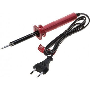 55400-25_z01 | Электропаяльник с пластмассовой рукояткой и долговечным жалом, форма конус, 25Вт, ЗУБР МАСТЕР-0