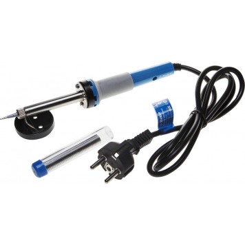 55402-40 | Электропаяльник 2-комп. рукоятка, жало "ДСС", форма конус, 40Вт, ЗУБР ЭКСПЕРТ-0