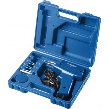 55412-H4_z01 | Импульсный паяльник в наборе, 2 сменных жала, канифоль, припой, 150Вт, ЗУБР ПРОФЕССИОНАЛ-12