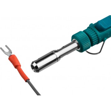 55504-H8 | Набор: Паяльник газовый, 3в1, регулировка пламени, 4 насадки, припой, чистка жал, 1300С, KRAFTOOL-16