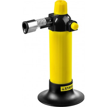 55570 | Газовая горелка с пьезоподжигом, регулировка пламени, 1000С, STAYER MASTER-0