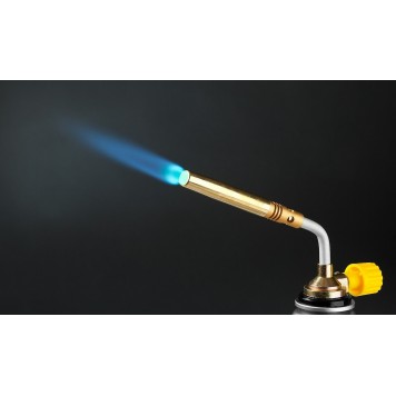 55586 | Газовая горелка "ProTerm" на баллон, регулировка пламени, вихревое пламя, цанговое соединение, 1300С, STAYER PROFESSIONAL-4