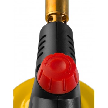 55590 | Паяльная лампа газовая на баллон, с пьезоподжигом, регулировка пламени, 1850С, STAYER MASTER-6