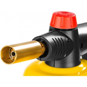 55590 | Паяльная лампа газовая на баллон, с пьезоподжигом, регулировка пламени, 1850С, STAYER MASTER-7