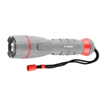 56225-4 | Фонарь ручной, обрезиненный 2-х компонентный корпус, 4 светодиода, 2АА, ЗУБР МАСТЕР-0